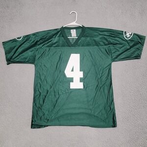 New York Jets Jersey‎ Mens Large Green NFL Football Brett Favre #4 Team Apparel